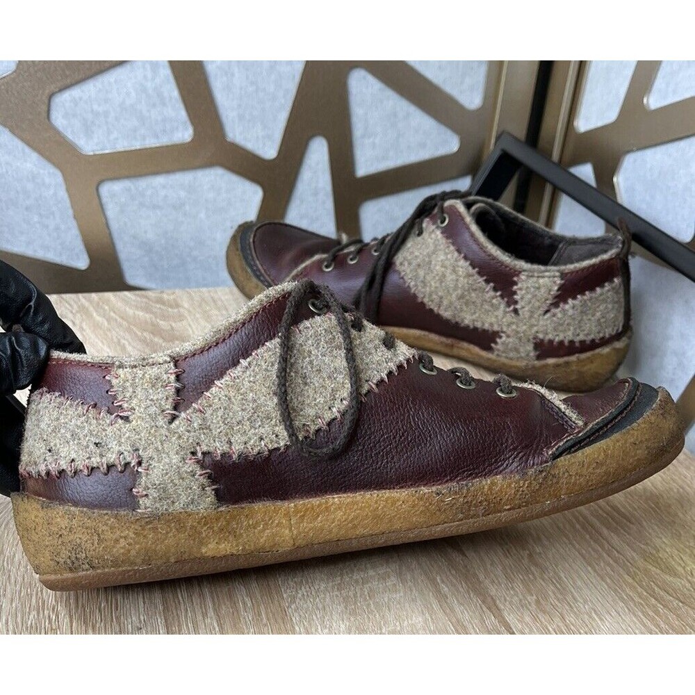 Merrell Milan Autumn Cross Wool Ruby Leather Crepe Sole Hiking Shoes 8.5 Sneaker - Picture 6 of 10